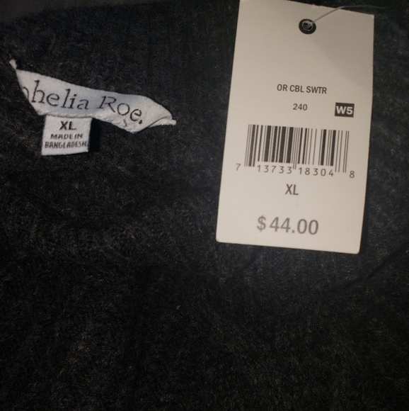 NWT Ophelia Roe Sweater- XL - Picture 4 of 5